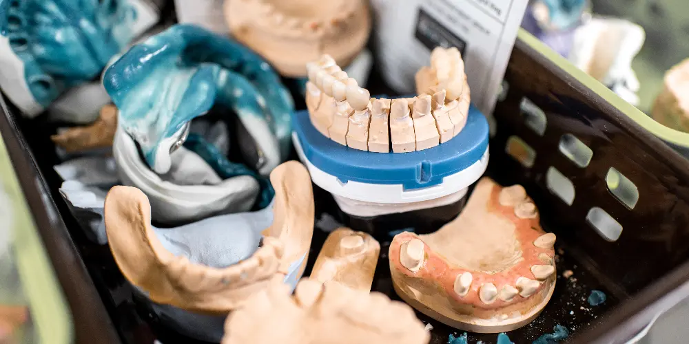 tooth crown made of zirconia