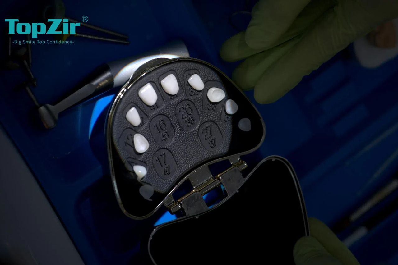 zirconia teeth/tooth, zirconium based porcelain crowns