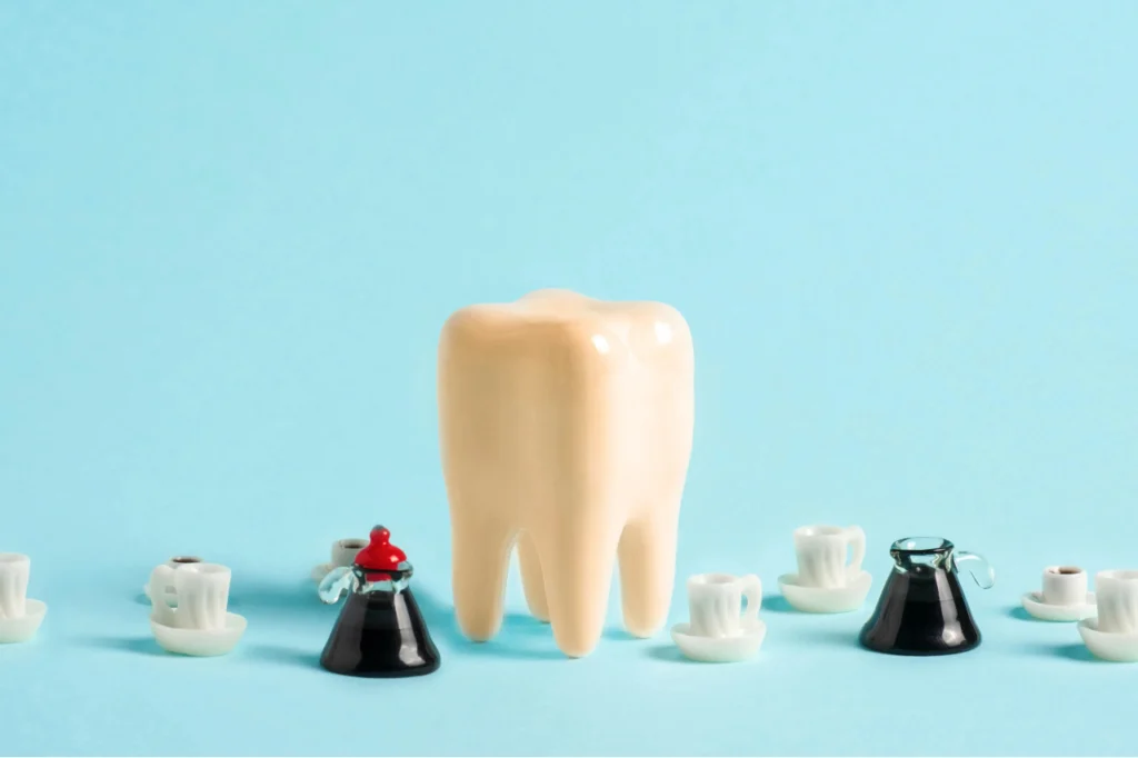 zirconia tooth cap